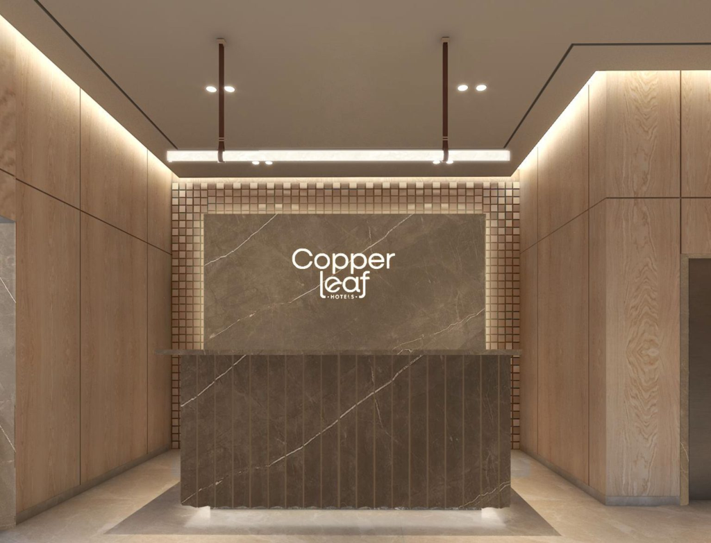 Copper Leaf Hotel Reception